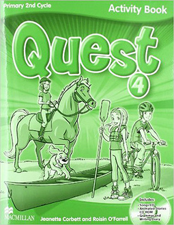 Quest Activity Book Pack W/CD-Rom/Audio CD Songs/Gr Diary-4
