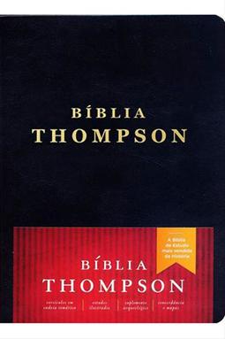 Bíblia Thompson - Capa PU - Preta