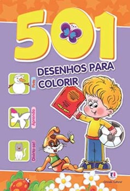 501 desenhos para colorir