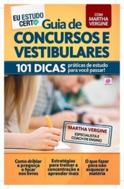 GUIA DE CONCURSOS E VESTIBULARES (Eu estudo certo #01)