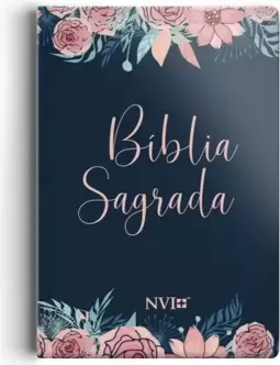 Bíblia NVI grande Novo Testamento - 2 cores capa especial rosas