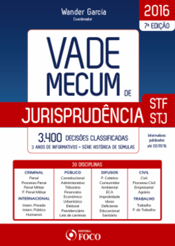 Vade mecum de jurisprudência STF/STJ