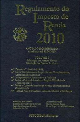 Regulamento do Imposto de Renda 2010