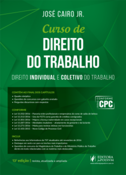 Curso de direito do trabalho: Direito individual e coletivo do trabalho