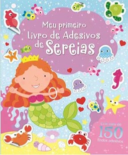 Meu primeiro livro de adesivos de sereias