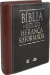 Bíblia de Estudo Herança Reformada - Couro sintético Preto e marrom