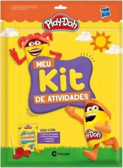 MEU KIT DE ATIVIDADES PLAY-DOH - LARANJA