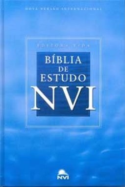 BIBLIA DE ESTUDO NVI CAPA DURA