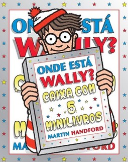 Onde está Wally? Caixa com 5 minilivros