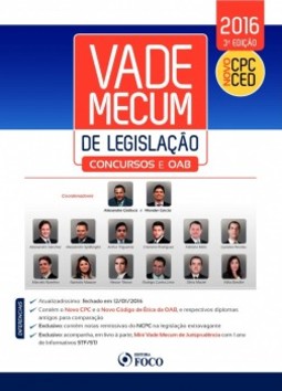 Vade mecum de legislação: Concursos e OAB