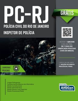 PC-RJ - Polícia civil do Rio de Janeiro - Inspetor de polícia