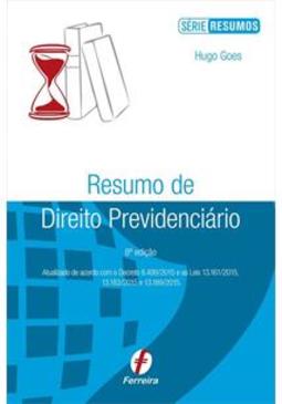 RESUMO DE DIREITO PREVIDENCIARIO