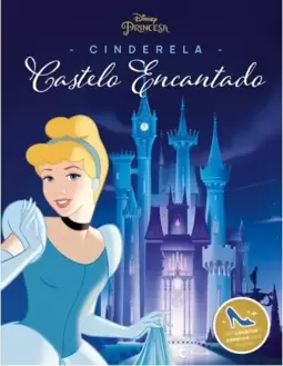 CASTELO ENCANTADO DISNEY COM ADESIVOS - CINDERELA