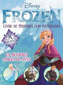 Frozen - Livro de história com atividades