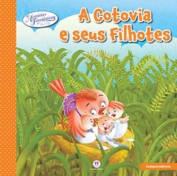 A cotovia e seus filhotes