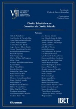 Direito tributário e os conceitos de direito privado