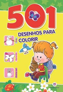 501 desenhos para colorir