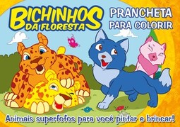 Bichinhos da floresta: prancheta para colorir