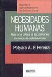 Necesidades Humanas: para una Crítica a los Patrones Mínimos de...