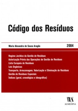 Código dos resíduos
