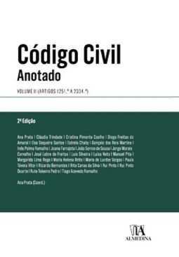 Código civil anotado: artigos 1251º a 2334º