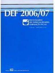 DEF 2006/07 - Dicionário de Especialidades Farmacêuticas