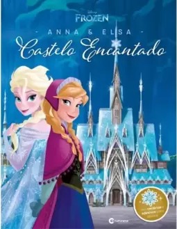 CASTELO ENCANTADO DISNEY COM ADESIVOS - FROZEN