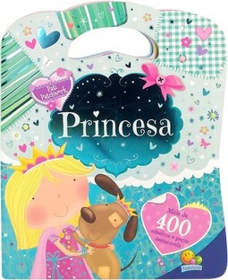 Pati patchwork - Bolsinha de adesivos: Princesa