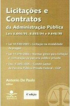 LICITAÇOES E CONTRATOS DA ADMINISTRAÇAO...9.648/98