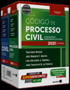 Kit Código civil e código processo civil