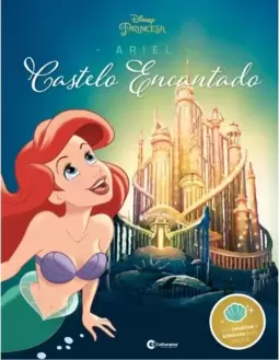 CASTELO ENCANTADO DISNEY COM ADESIVOS - ARIEL