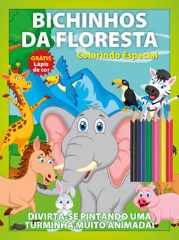 Bichinhos da floresta: colorindo especial