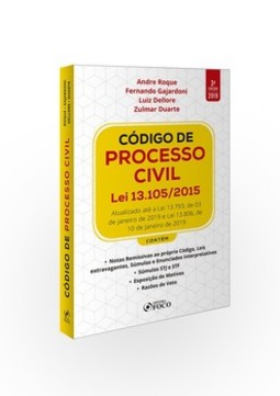 Código de processo civil: lei 13.105/2015