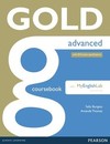 Gold: advanced - Coursebook with MyEnglishLab pack