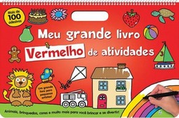 Meu Grande Livro Vermelho De Atividades Meu Grande Livro De Atividade