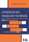 A Inspeção do Trabalho no Brasil: Procedimentos Especiais para a Ação