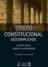 DIREITO CONSTITUCIONAL DESCOMPLICADO + CADERNO DE
