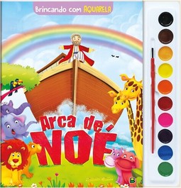 Brincando com Aquarela: Arca de Noé