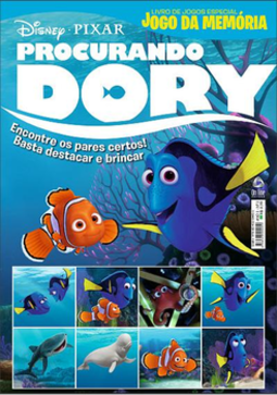 Procurando Dory - Livro de jogos especial - Jogo da memória