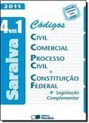 Processo Civil Comercial Codigos 4 Em 1 - Civil