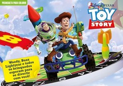Toy Story: prancheta para colorir