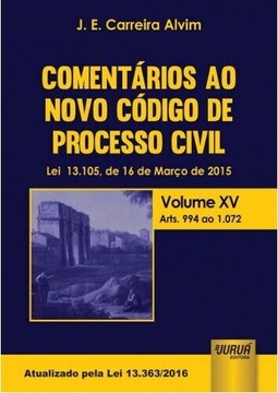 Comentários ao Novo Código de Processo Civil - Lei 13.105, de 16 de Março de 2015