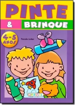 Pinte E Brinque Lilas 4 5 Anos