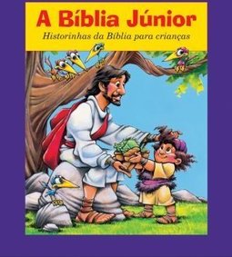 A Bíblia Júnior: Historinhas da Bíblia para Crianças - Azul