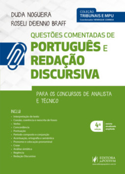 Questões comentadas de português e redação discursiva: para os cursos de analista e técnico