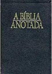 A Bíblia Anotada: Luxo - Preta/Dourada