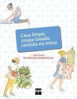 CASA LIMPA ROUPA LAVADA COMIDA NA MESA