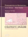 Cálculo e análise: Cálculo diferencial e integral a uma variável