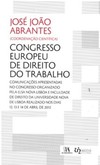 Congresso europeu de direito do trabalho