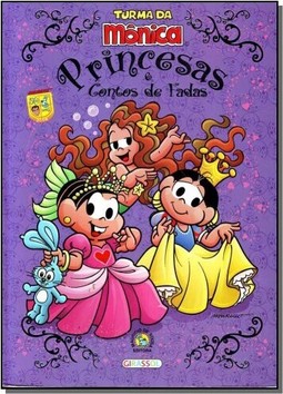 Turma Da Monica Princesas E Contos De Fadas Lilas